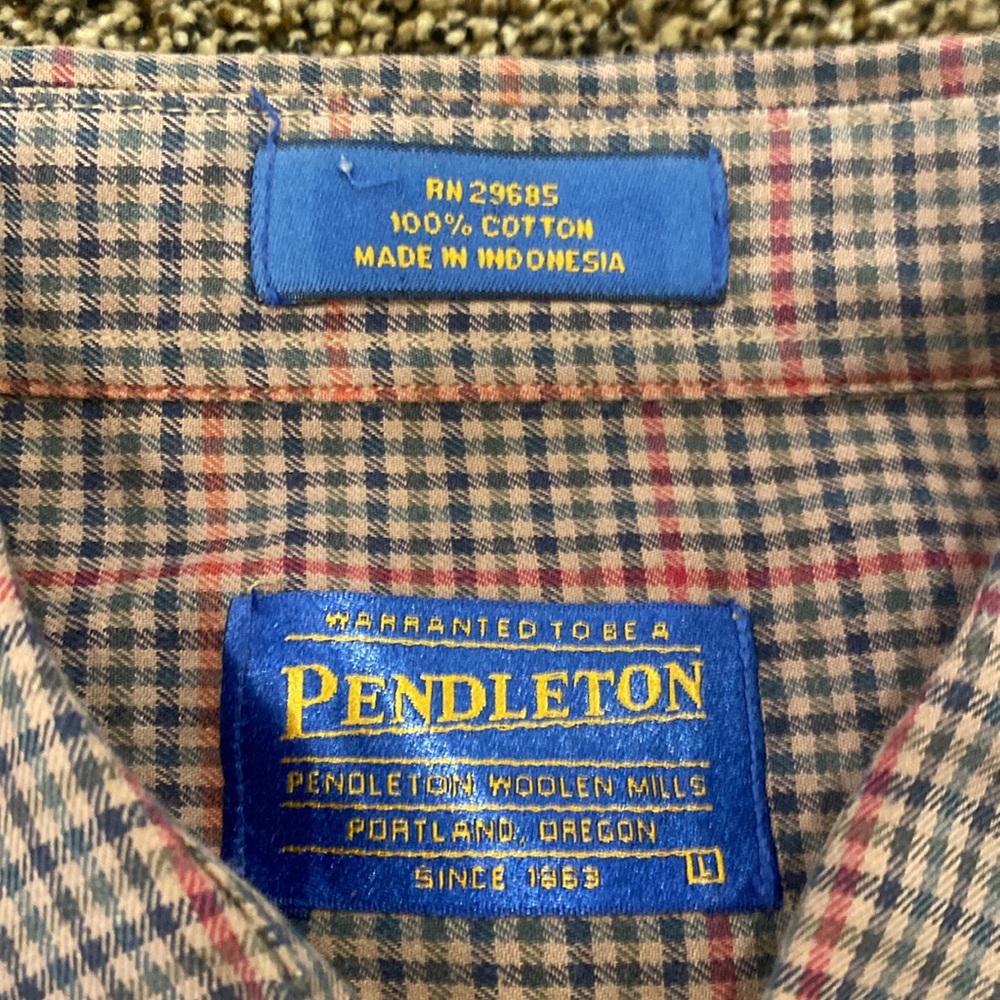 Pendleton Brand Button Down Shirt - image 3
